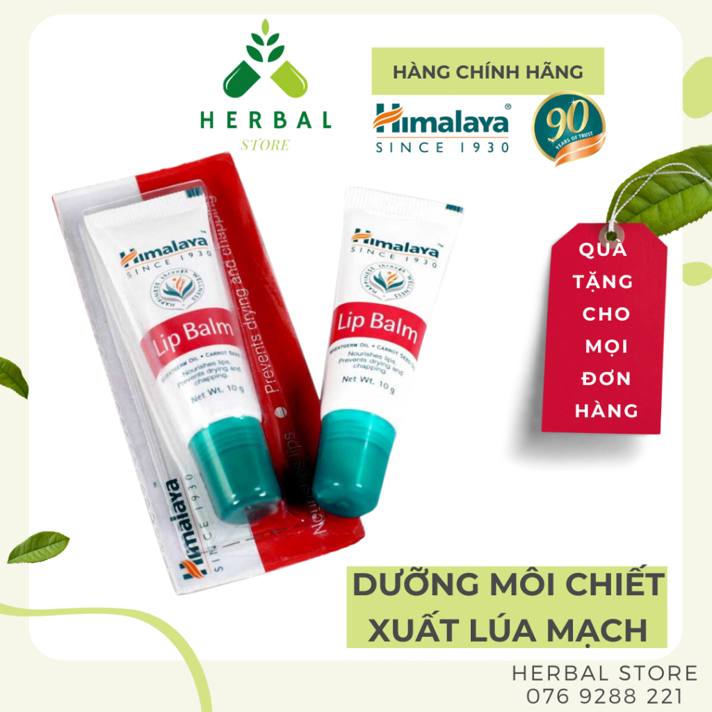 Dưỡng môi himalaya lipbalm Lip Balm 10g