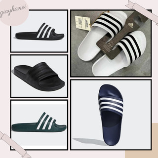 Dép quai ngang adidas adilette aqua nam nữ, dép thể thao đế đúc phong cách thời trang full box bill