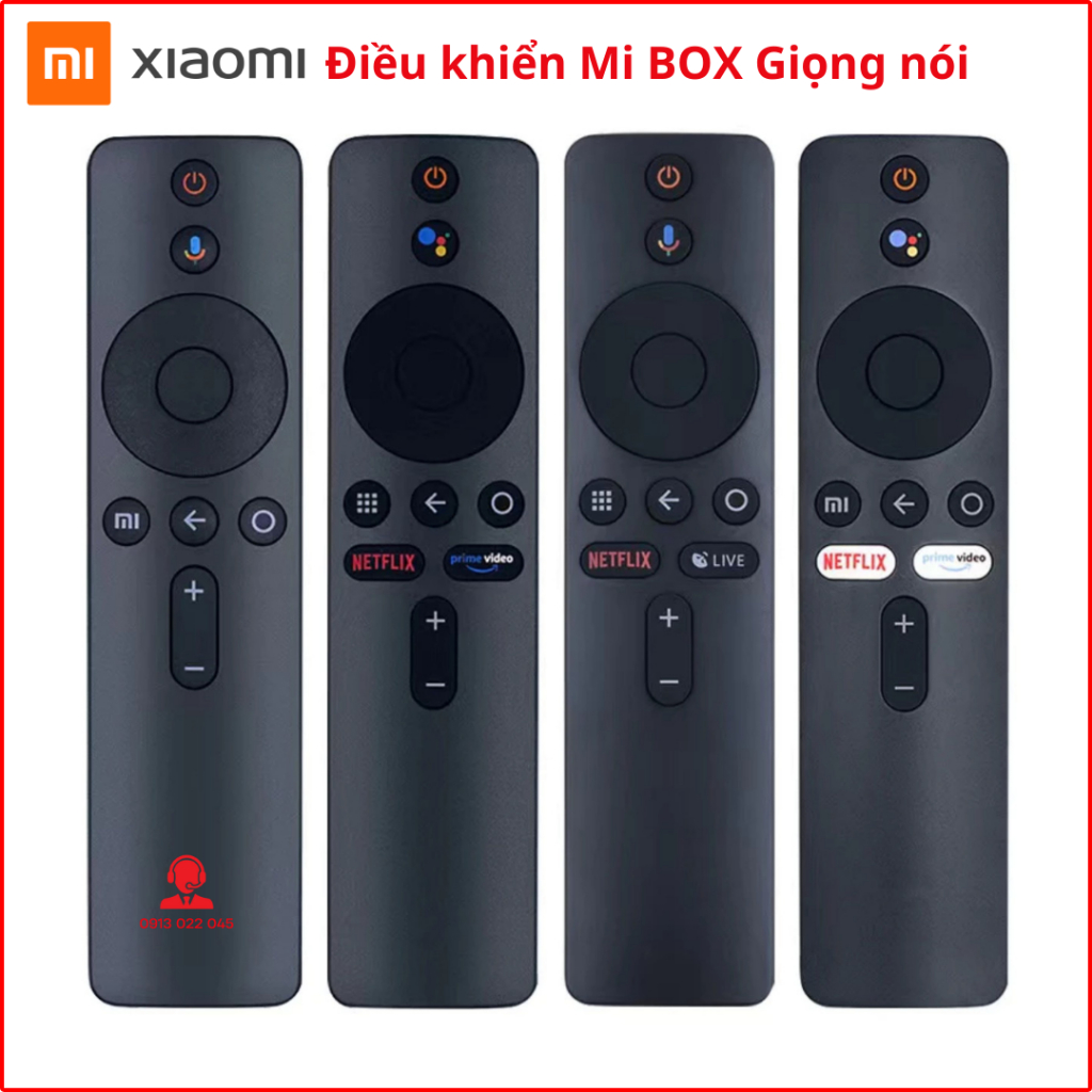 Điều khiển Xiaomi BOX TV Giọng nói - Remote TV Xiaomi Mi BOX Giọng nói