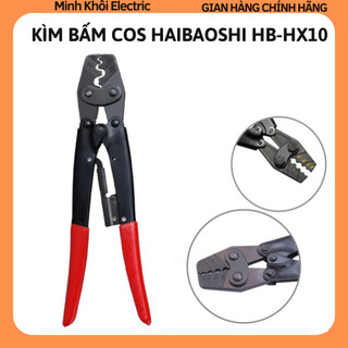 Kìm bấm cos Haibaoshi HB-HX10,kềm bấm cos,kìm bóp cos,kìm ép cos,kềm bóp cốt,kềm ép cốt,kìm ép cốt,kìm bóp cốt.kìm bấm