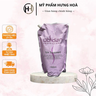 Túi hấp ủ tóc Obsidian Silk Treatment siêu mềm mượt 1500ml