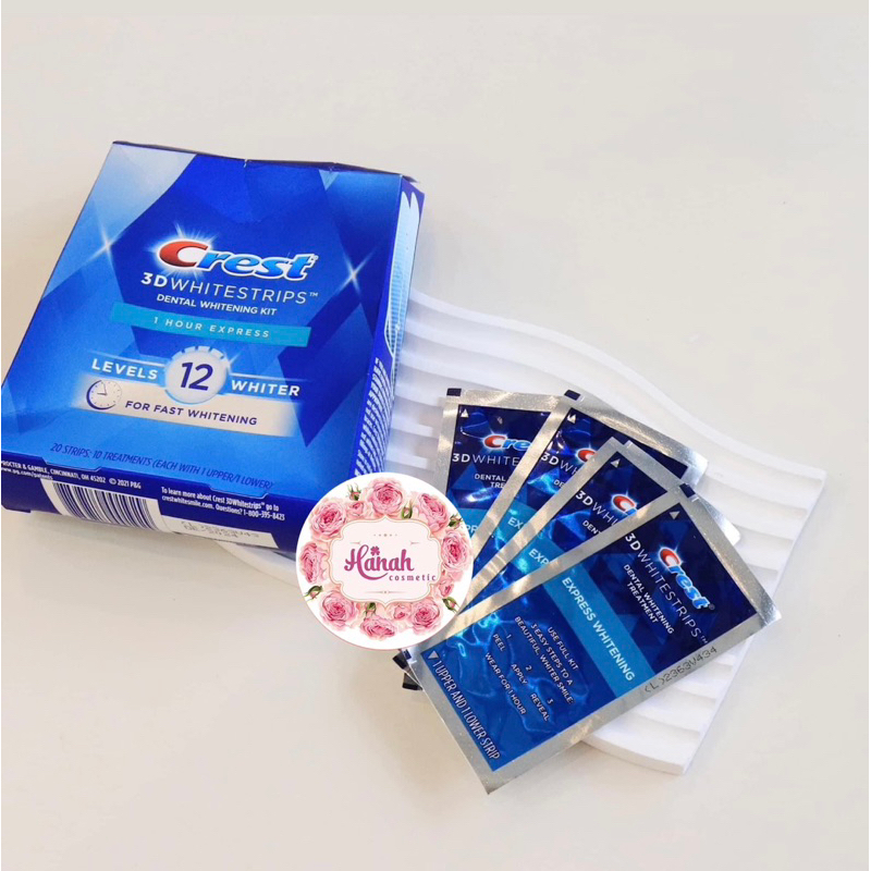 MIẾNG DÁN TRẮNG RĂNG CREST 3D - LẺ 1 MIẾNG