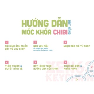 Móc khóa vẽ theo yêu cầu (2 mặt)