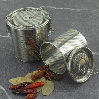 Lồng lọc gia vị inox / Lồng đựng gia vị phở, lưới lọc trà (kèm dây)/ Quả phở/ Lồng lọc ninh xương