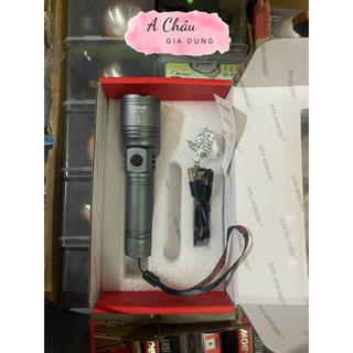 Đèn Pin Cầm Tay Mini Ray Bow -1120 Có Chế Độ Zoom Xa Gần , Chống Nước Khi Đi Mưa