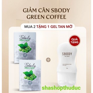 ( Mua 2 Tặng 1km) Cà Phê GC SBODY GREEN COFFEE chính hãng 12gói/1 hộp