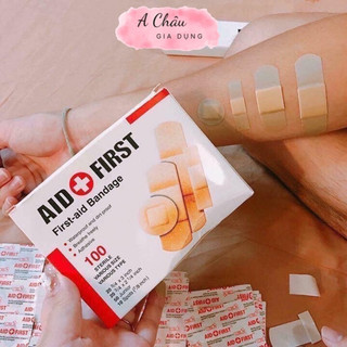 Băng gâu dán vết thương ( hộp 100 miếng) an toàn và tiện dụng