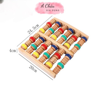 Massage Chân Bằng Gỗ Giúp Bàn Chân Lưu Thông Khí Huyết