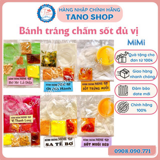 Bánh tráng thanh long chấm bơ me thơm ngon | Ăn vặt ngon rẻ Tano