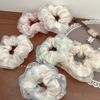 Dây cột tóc bóng,đính charm