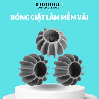 Bóng giặt quần áo bằng silicon - Bóng giặt đồ thông minh làm mềm vải và chống nhăn quần áo dành cho máy giặt