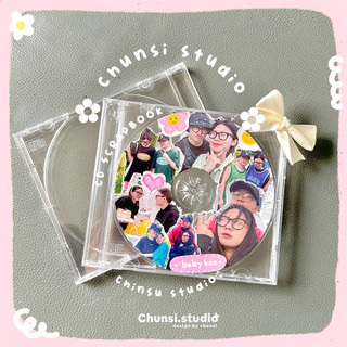 Đĩa cd in ảnh theo yêu cầu cd scrapbook quà tặng handmade