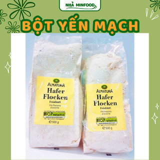 Bột Yến Mạch Nguyên Chất 500g Nhà Min Food