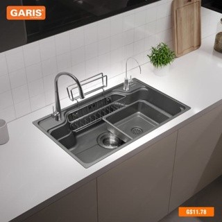 Chậu rửa một hố garis gs11.78 - hàng chính hãng