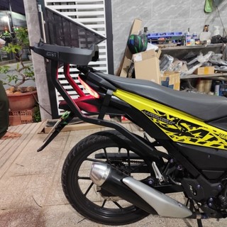 Baga Givi chính hãng HRX cho xe Satria, Raider Fi
