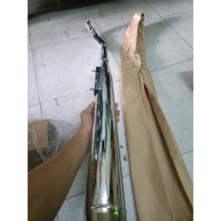 Pô cub tròn honda goshi gẵn xe cub 50, cub 70 - 81, cub 82, cub 84, 86, dd