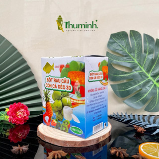 Bột Rau Câu Con Cá Dẻo Hiệp Long (Hộp 12 gói)