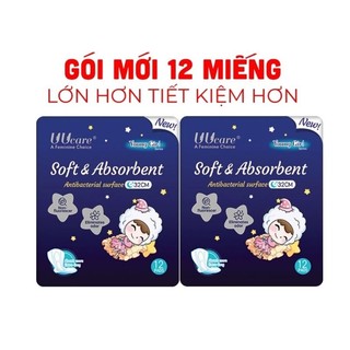 Combo 2 gói Băng vệ sinh UUcare Young Girl ban đêm 32cm