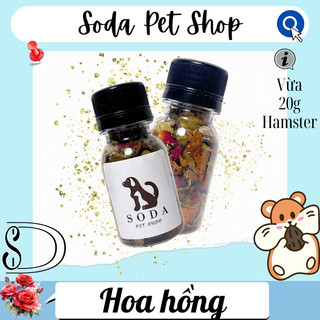 Hoa Hồng Sấy Cho Hamster