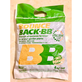 Phân hữu cơ đậm đặc viên bounce back bb 1kg - phân hữu cơ bb úc đậm đặc có gói tách 500
