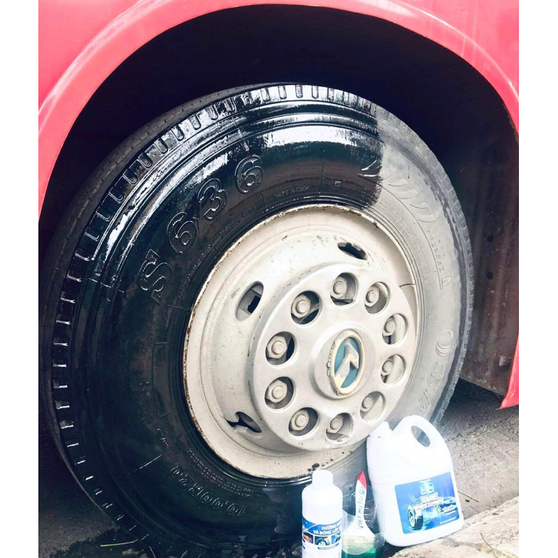 (Bóng Lốp) Dưỡng Đen Bóng Lốp AUTO 3D (chai 1 lit)