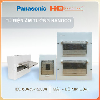 Tủ điện âm tường nanoco ndp110 10 đường ndp114 14 đường ndp120 20 đường ndp126 26 đường ndp128 28