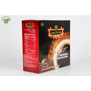 Combo 2 Hộp Cà Phê hòa tan Đen King Coffee (1 Hộp 150 gói + 1 Hộp 15 gói )