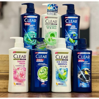 Dầu gội clear nội địa thái lan 400ml - 435ml