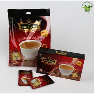 Combo Cà phê hòa tan 3IN1 King Coffee ( 1 Hộp 20 gói + 1 Túi 45 gói )