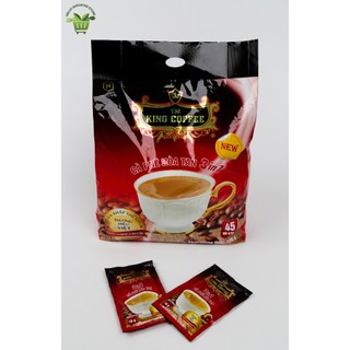 Combo Cà phê hòa tan 3IN1 King Coffee ( 1 Hộp 20 gói + 1 Túi 45 gói )