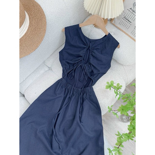 ĐẦM MIDI SÁT NÁCH RÚT DÂY SAU