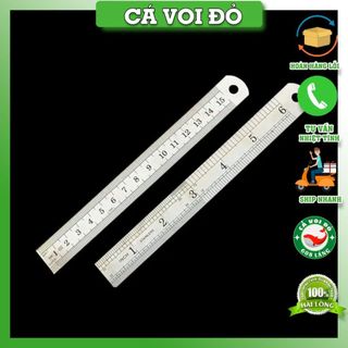 Thước kẻ sắt 30cm / thước sắt 20cm