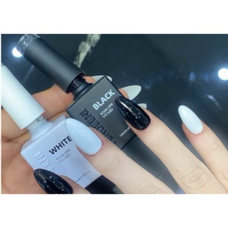 Sơn gel hơ máy trắng đen Vinimay dành cho nail