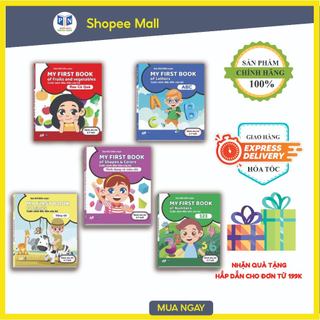 Sách - Combo 5 Cuốn My First Books - Cuốn Sách Đầu Tiên Của Bé