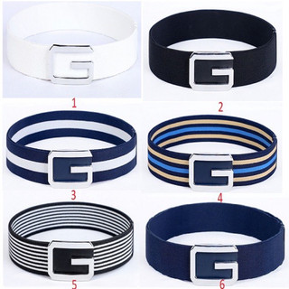 Dây Lưng Chun Golf - Thắt Lưng Chun Golf Chữ G - Nịt Golf Chun Co Giãn Siêu Tốt - Hàng Chuẩn 2 lớp