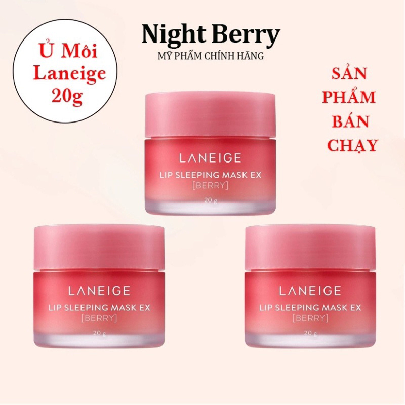 Mặt Nạ Ngủ Môi Laneige 20g Làm Hồng Môi,Cung Cấp Độ Ẩm, Dưỡng Môi, Môi Khô, Nứt Nẻ | BigBuy360 - bigbuy360.vn