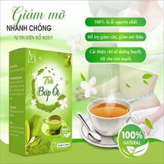 Hộp 60 gói Trà Búp Ổi cỏ ngọt - giúp giảm mỡ máu, ổn định đường huyết , tăng cường hệ tiêu hoá