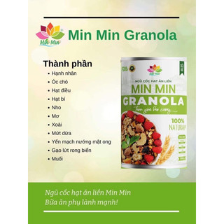 ngũ cốc min min granola