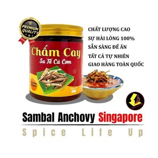 Twelve Chấm Cay Sa Tế Cá Cơm (Sambal Anchovy Singapore) 250gr