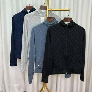 Áo Chống Nắng Nam,Nữ Dập Vân LV Chất Thông Hơi Có Giãn Thoáng Mát ,Chống Nắng Chống Tia UV