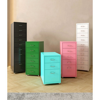 ♀◑tủ đựng hồ sơ văn phòng ikea tủ đầu giường bảy tầng tám tầng màu hồng tím có khóa và bánh xe