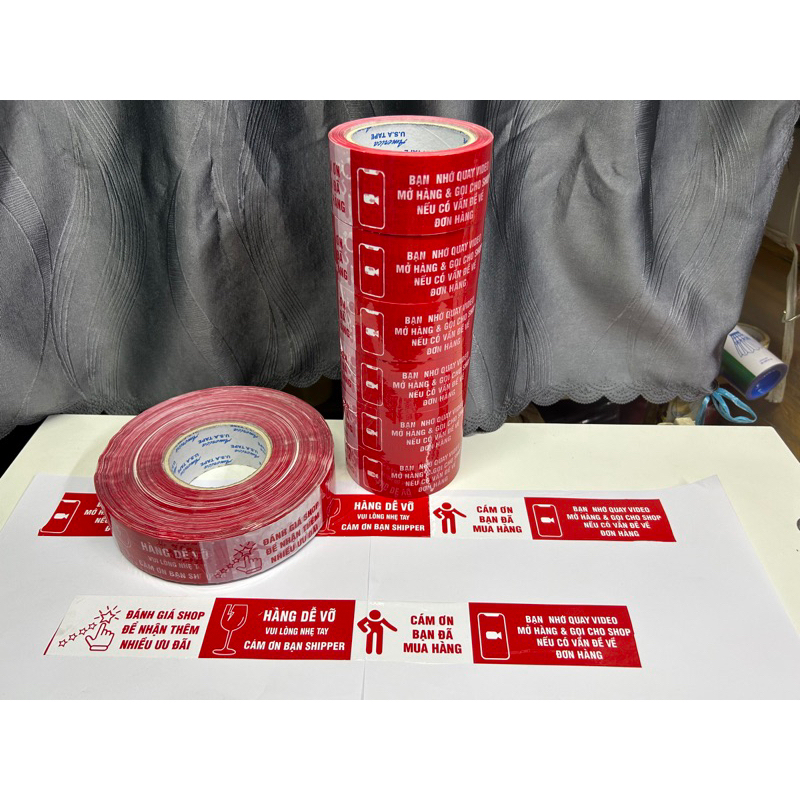1 Cuộn Băng Keo Hàng Vỡ 100Yard