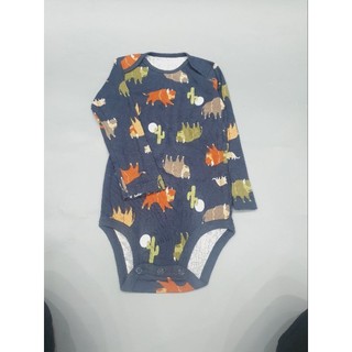 Body chip DÀI TAY, bodysuit xuất dư cho bé trai bé gái 0-24m