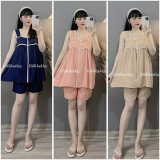 Bộ bầu đũi sát nách quần đùi dài