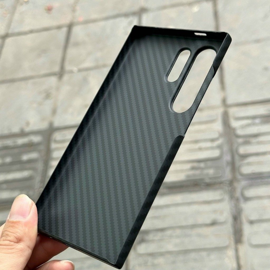Ốp lưng X-Level Nanofiber siêu mỏng, vân carbon cho Samsung S24 Ultra,S23 Ultra,S22 Ultra,S24 Plus