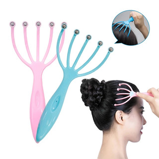 Lược bàn tay 5 ngón massage đầu, dụng cụ massage đầu dưỡng sinh