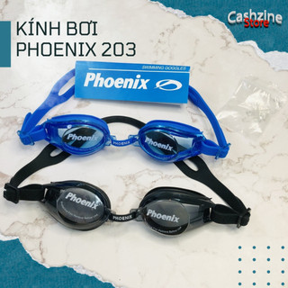 Kính bơi giá rẻ, kính đi bơi PHOENIX ms 203 làm bằng polycabonate chống sương mù 2 lớp