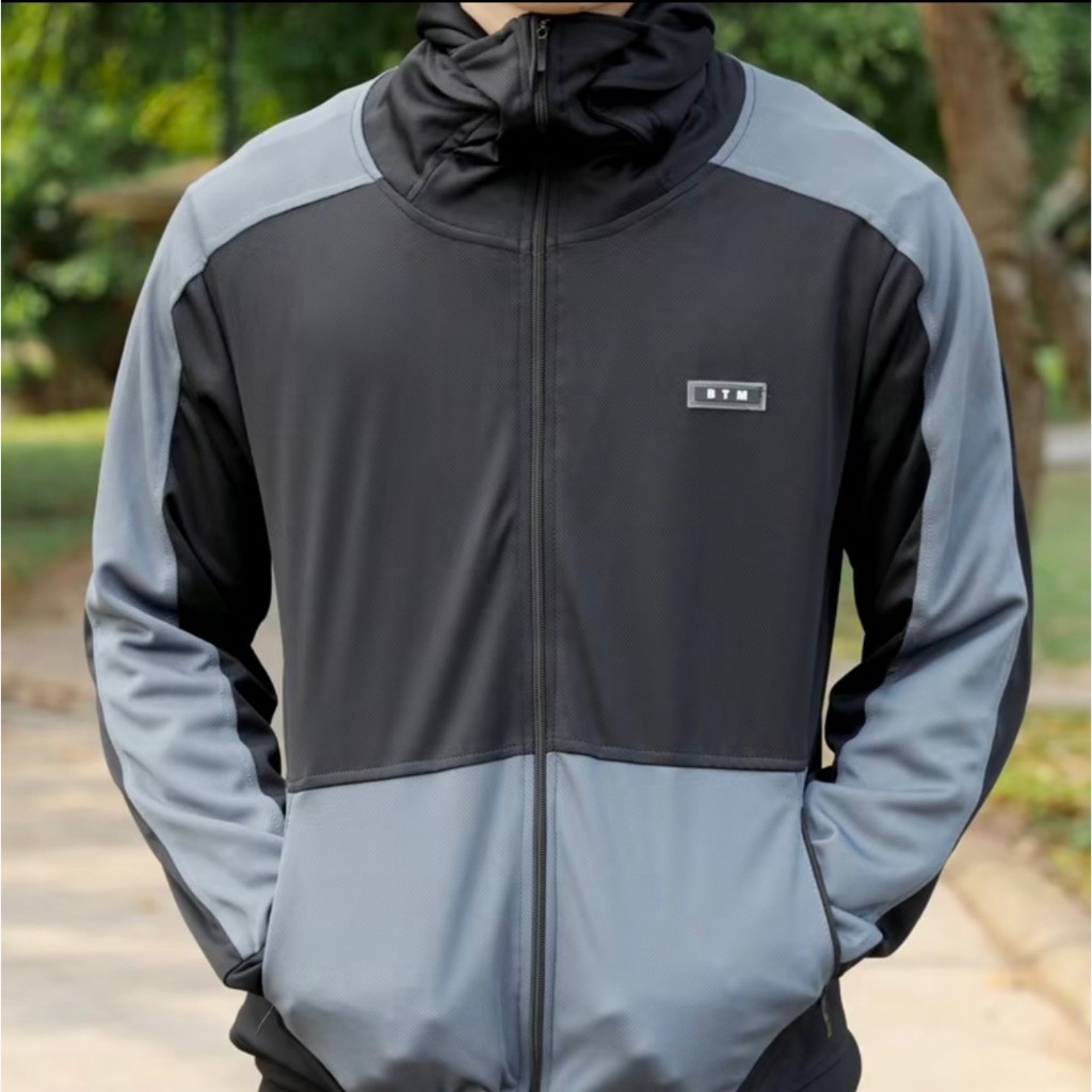 Áo khoác chống nắng 2 lớp phối màu trẻ trung năng động | BigBuy360 - bigbuy360.vn