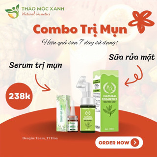 Combo Serum Thảo Mộc Xanh  ( 1 SRM - 1 Xanh)