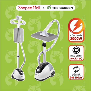 Bàn là hơi nước cây đứng THE GARDEN Công suất lớn 2000w, 10 chế độ - Bảo Hành 1 Năm 1 Đổi 1